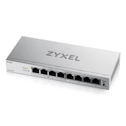 Zyxel GS1200-8HPV3 8-Port Gigabit PoE+ web/smart managed switch