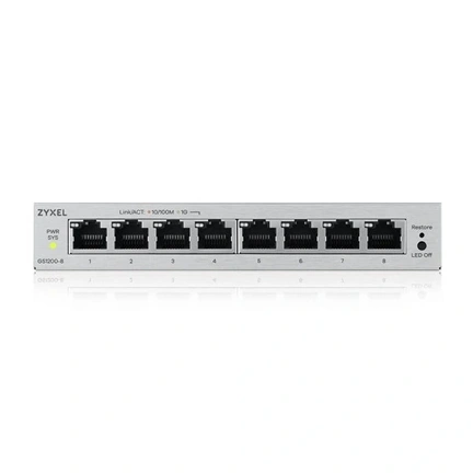 Zyxel GS1200-8v3 - 8-Port GbE Web Managed Switch
