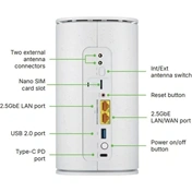 Zyxel Nebula FWA515 5G BE7200 Wi-Fi router
