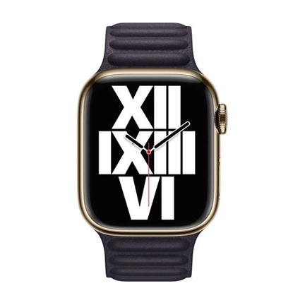 APPLE 41mm bőrpánt - S/M - tinta