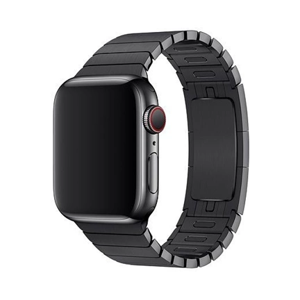 Apple 38 mm-es fémszíj Space Black