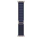 Apple 49 mm-es tengerészkék Alpesi pánt – S – natúr titán