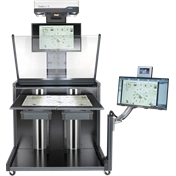Bookeye 5 Professional, Color, A1+, 600dpi, autom. book cradle 35 cm, autom. glass plate, 27" 4K TFT