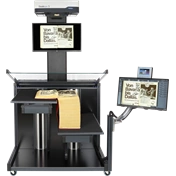 Bookeye 5 Professional, Color, A1+, 600dpi, autom. book cradle 35 cm, autom. glass plate, 27" 4K TFT