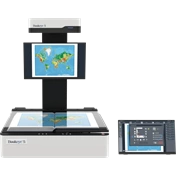 Bookeye 5 V1A, A1+ könyvszkenner, motorized glasplate, 600dpi, book cradle 20cm, 27" + 21" monitor, SP12M