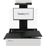 Bookeye 5 V1A, A1+ könyvszkenner, motorized glasplate, 600dpi, book cradle 20cm, 27" + 21" monitor, SP12M