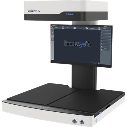 Bookeye 5 V2 Professional, A2+, 600dpi, V-Book Cradle, 21" Touch, Full Coverage Warranty