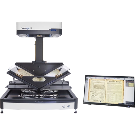 Bookeye 5 V2 Professional Archive, A2+, 600dpi,, V-Book Cradle, 21" Touch, Full Coverage Warranty