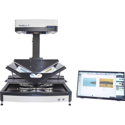 Bookeye 5 V2 Professional Archive, A2+, 600dpi,, V-Book Cradle, 21" Touch, Full Coverage Warranty