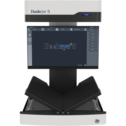Bookeye 5 V3 Basic, A3+, 400dpi, V-Book Cradle, 21" Touch