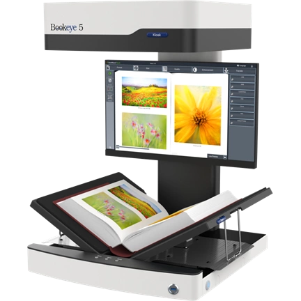 Bookeye 5 V3 Kiosk, A3+, 400dpi, V-Book Cradle, 21" Touch, Full Coverage Warranty