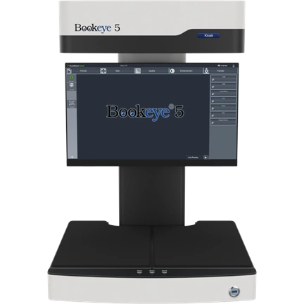 Bookeye 5 V3 Kiosk, A3+, 400dpi, V-Book Cradle, 21" Touch, Full Coverage Warranty