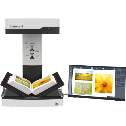 Bookeye 5 V3 Kiosk, A3+, 400dpi, V-Book Cradle, 21" Touch, Full Coverage Warranty
