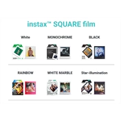FUJIFILM Instax SQUARE Film Glossy (2x10 lap) dupla csomag!
