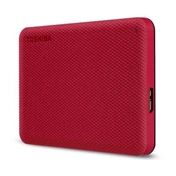 HDD TOSHIBA Canvio Advance 2TB USB3.0 piros