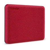 HDD TOSHIBA Canvio Advance 2TB USB3.0 piros