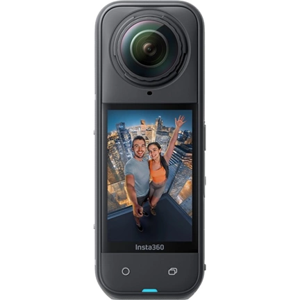 Insta360 X5 akciókamera - Fekete