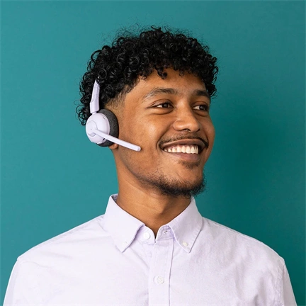 JLAB Go Work Pop Wireless Headset - Lilac