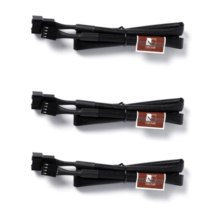 Noctua NA-SEC1 chromax.black 4pin PWM fan cable extension set 60 cm