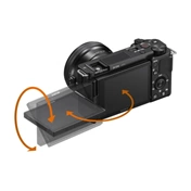 SONY ZV-E10B vlogkamera + 16-50mm KIT