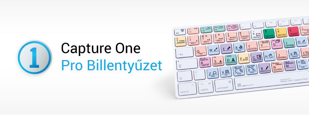 Capture one pro billentyűzet.