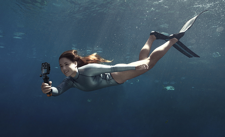 dji action 2 akciókamera kamera videó gopro