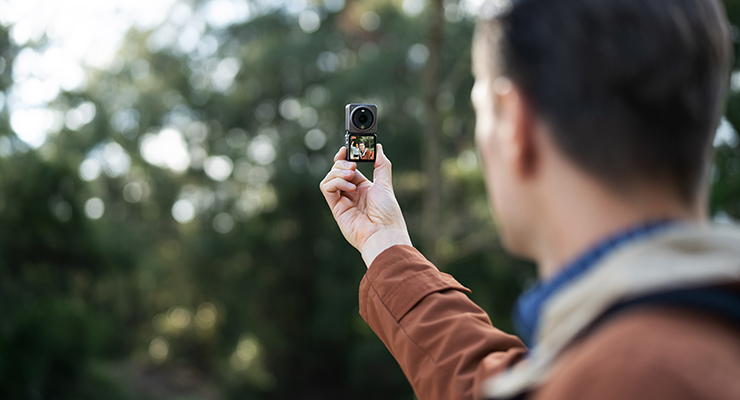 dji action 2 akció kamera