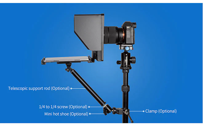 teleprompter image